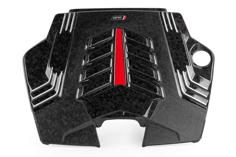 APR Forged Carbon Fiber Engine Cover - Audi Q7 / Q8 / Porsche Cayenne 2019-2027