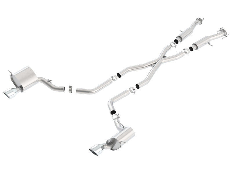 Borla ATAK Catback Exhaust for 2015 Jeep Grand Cherokee SRT - Dual Round Exit - OneFastShop