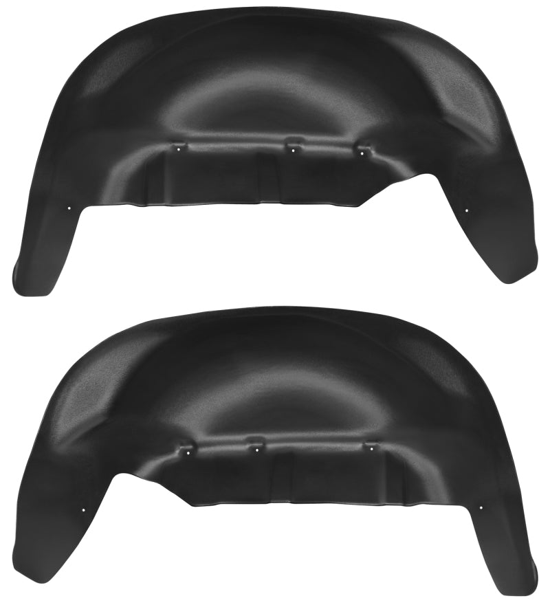 Husky Liners Black Rear Wheel Well Guards for 2019+ Chevrolet Silverado 1500 - OneFastShop