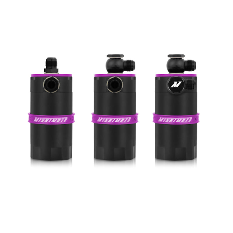 Mishimoto Baffled Oil Catch Can Universal Purple Fit - OneFastShop