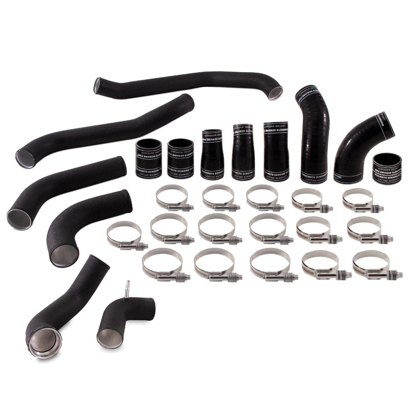 Mishimoto Intercooler Pipe Kit Wrinkle Black for 2017-2020 Ford F150 3.5L EcoBoost
