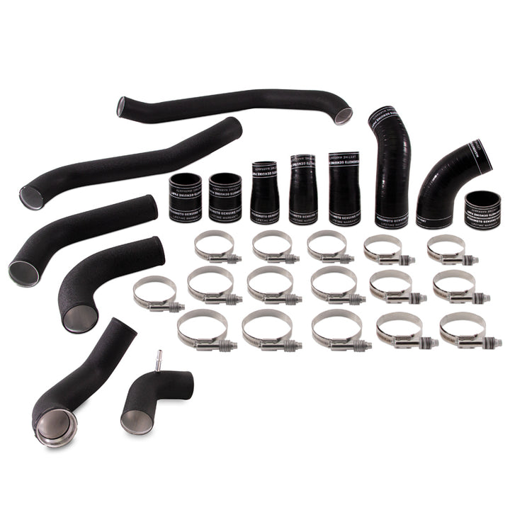 Mishimoto Intercooler Pipe Kit Wrinkle Black for 2017-2020 Ford F150 3.5L EcoBoost - OneFastShop