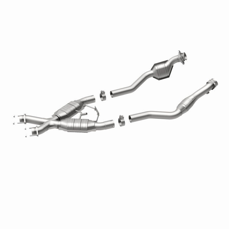 Magnaflow Conv DF Mustang X-Pipe 94-95 Street Direct-Fit for 1994-1995 Ford Mustang GT GTS SVT Cobra