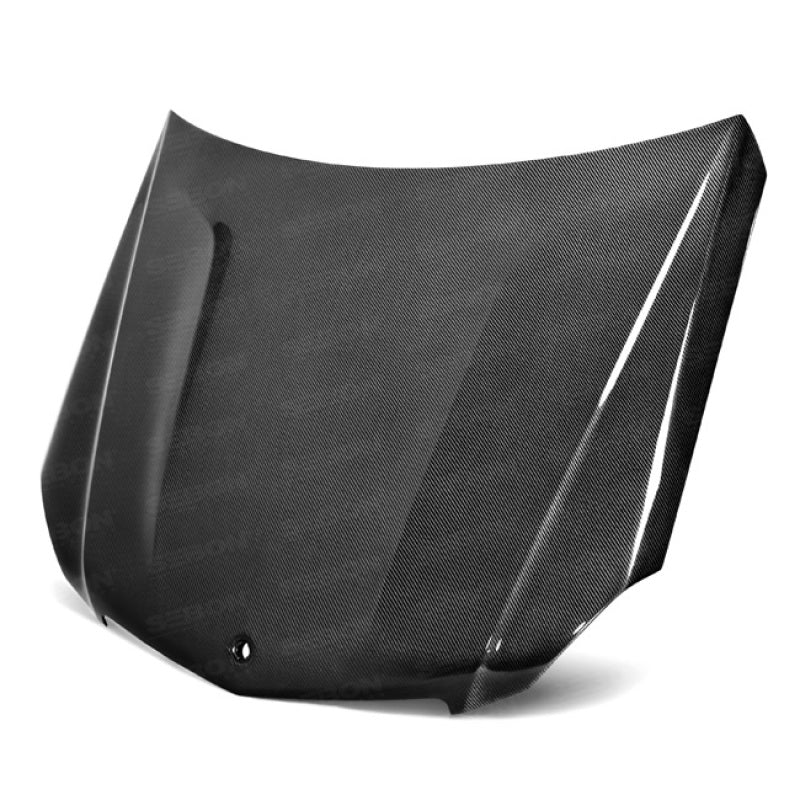 Seibon Carbon Fiber OEM Hood for 12-14 Mercedes Benz C63 AMG - Base, Black Series
