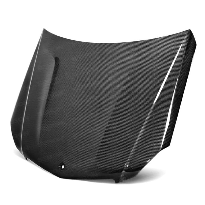 Seibon Carbon Fiber OEM Hood for 12-14 Mercedes Benz C63 AMG - Base, Black Series - OneFastShop