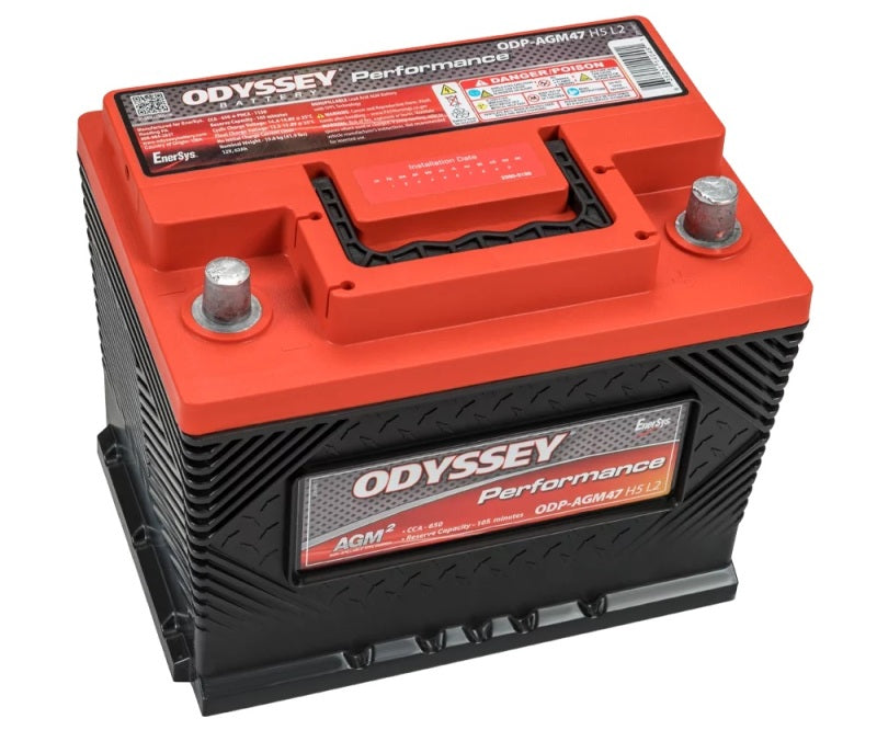 Odyssey Performance Series AGM Battery - Group 47 (H5/L2), 650 CCA