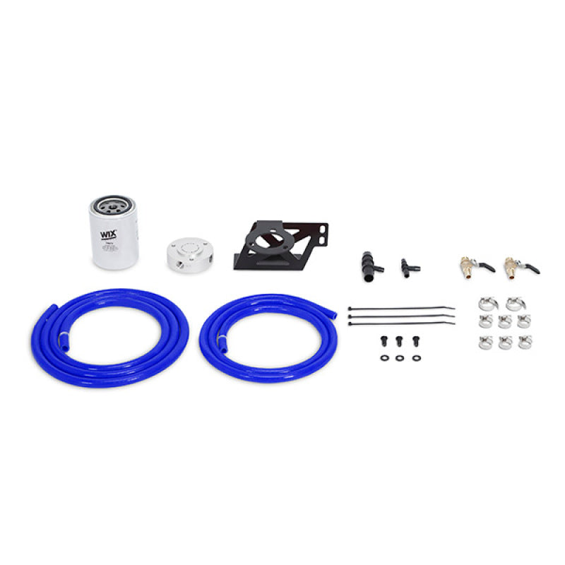 Mishimoto Coolant Filtration Kit - Ford 6.4L Powerstroke 2008-2010 - Blue