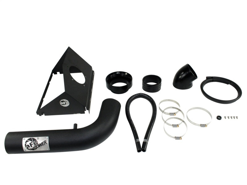 aFe MagnumFORCE Stage 2 P5R AIS Intake System Powder Coated Heat Shield Dodge Trucks 03-08 V8 57L - OneFastShop