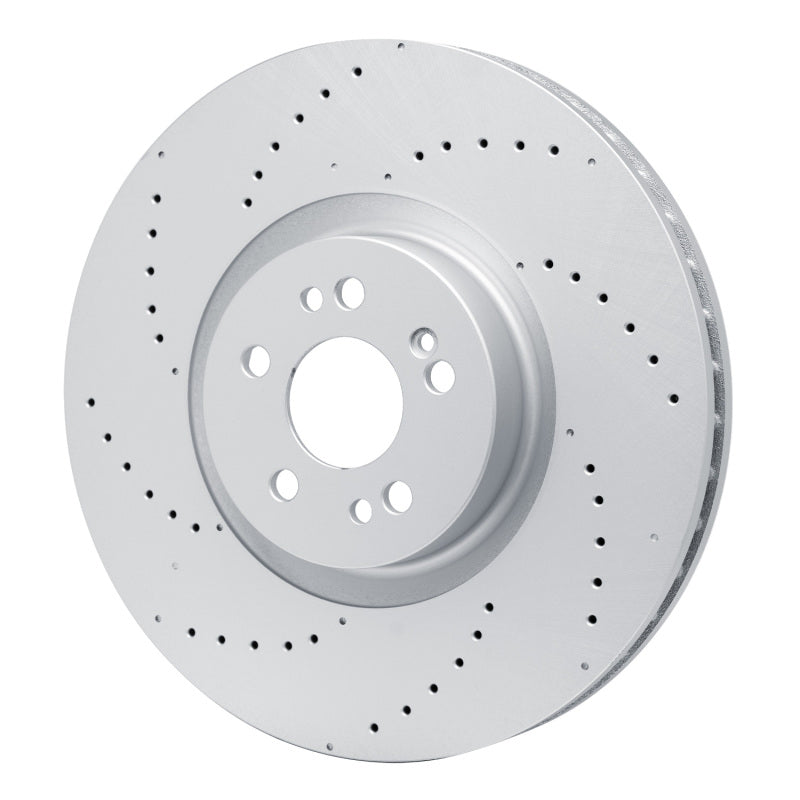 DFC GeoSPEC Coated Drilled Front Brake Rotor - Mercedes-Benz GLE450 / GLS450 2020-2026, image 3