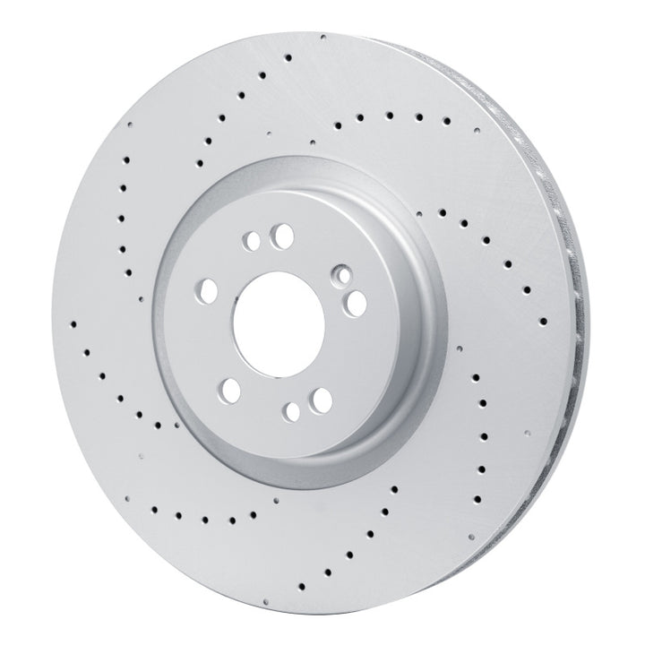 DFC GeoSPEC Coated Drilled Front Brake Rotor - Mercedes-Benz GLE450 / GLS450 2020-2026, image 3
