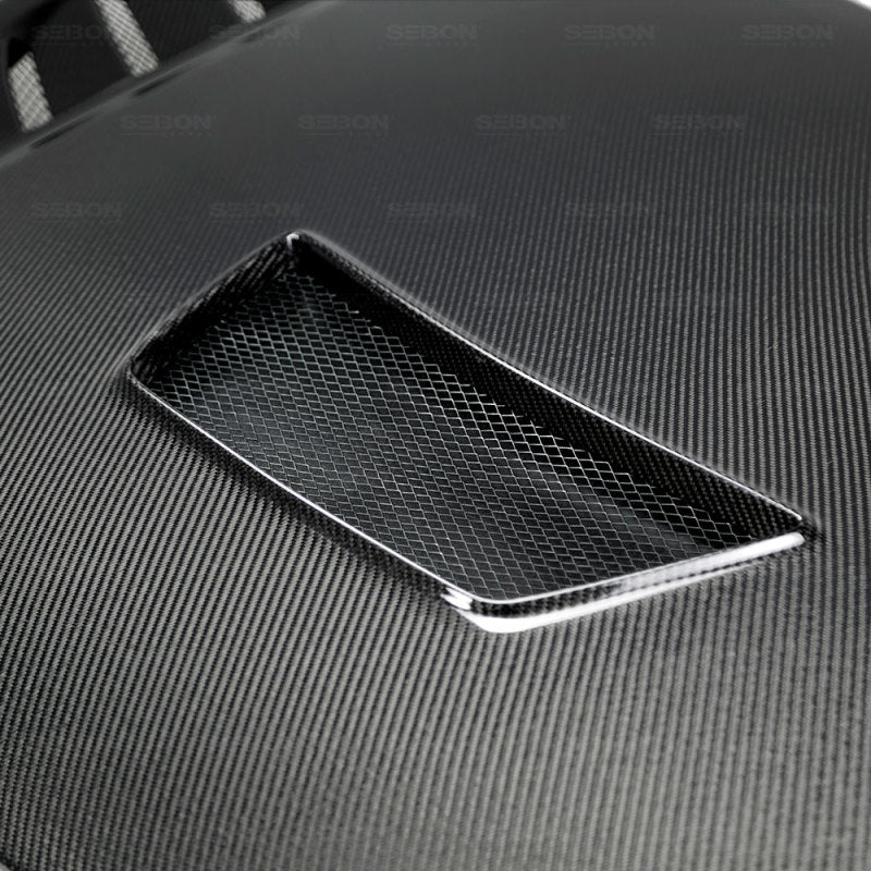 Seibon Carbon Fiber Hood - 2017 Honda Civic Type R CV-Style