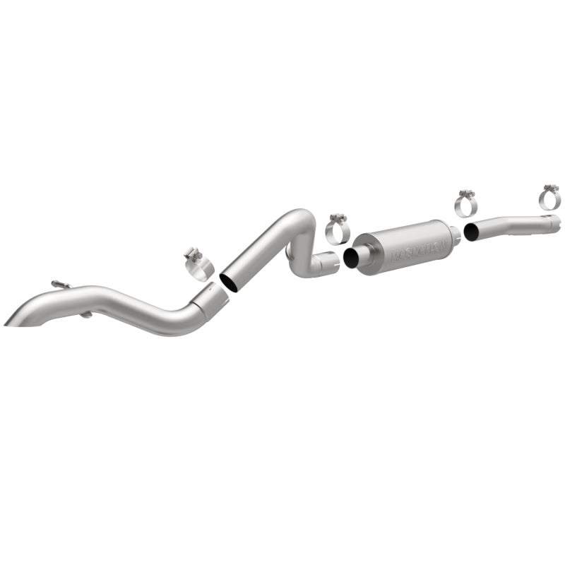 Magnaflow Cat-Back Exhaust System for 12-14 Jeep Wrangler JK 2dr V6 3.6L Stainless Steel - OneFastShop