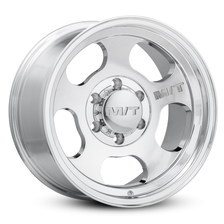 Mickey Thompson Canyon Polished Wheel 15x10 5x5.5 Bolt Pattern 3.73 Inch Backspacing Negative 45 Offset 108.1mm Bore - OneFastShop