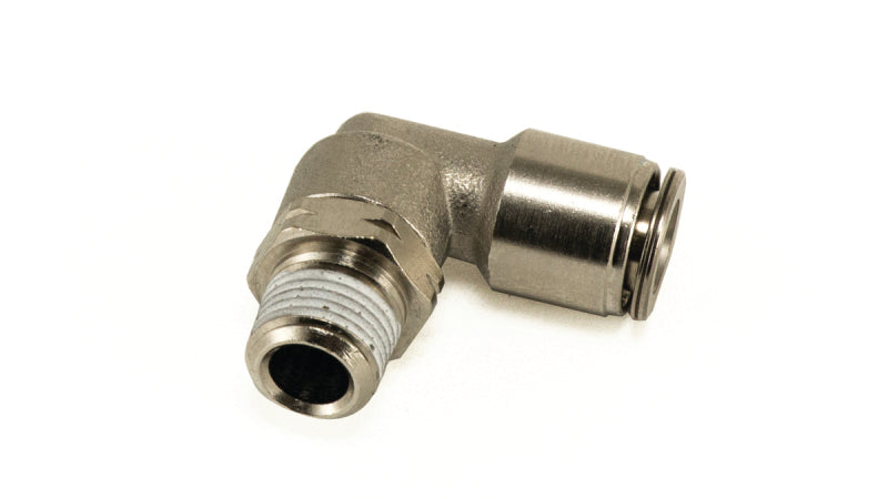 Air Lift Elbow Male 1/8in NPT x 1/4in Tube - Compatible with LoadLifter 5000 & RideControl