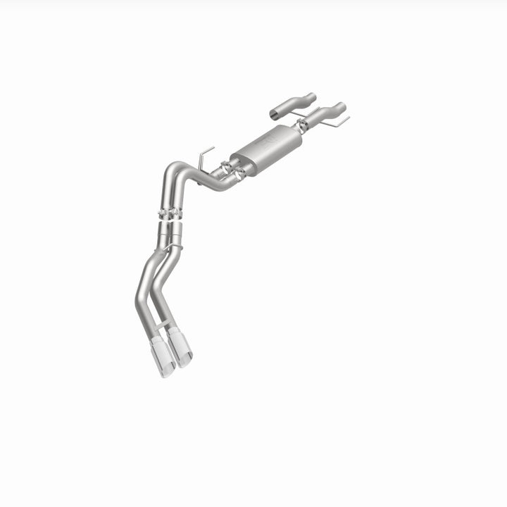 Magnaflow Street Series Cat-Back Exhaust System for 15-21 Ford F-150 SS Polished Rear Exit - OneFastShop