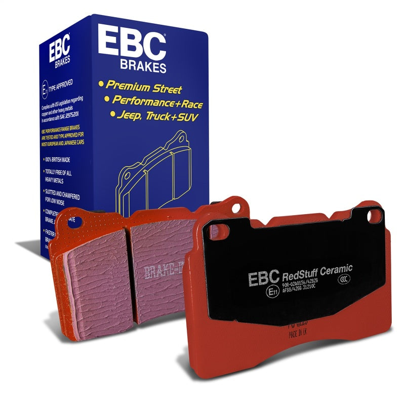 EBC Redstuff Ceramic Front Brake Pads - Chevrolet Corvette / Ford Mustang 2003-2026