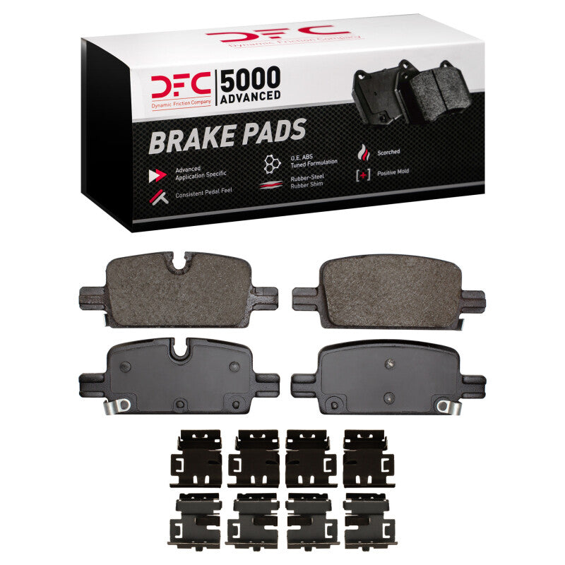 DFC 19-26 Chevrolet Silverado 1500 Rear 5000 Ceramic Brake Pads Hardware Kit