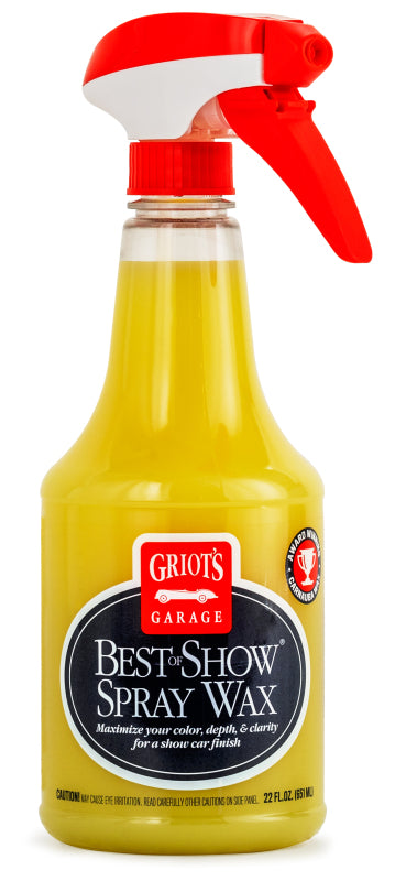 Griots Garage Best of Show Spray Wax - 22 oz