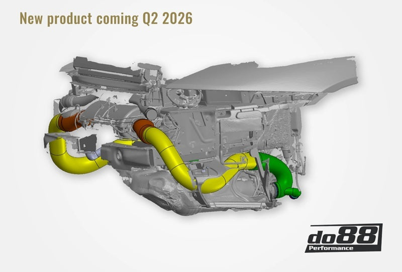 do88 Turbo Inlet Hose Kit (Hybrid Turbo) - Porsche 911 Carrera (991.2) 2016-2019, image 2