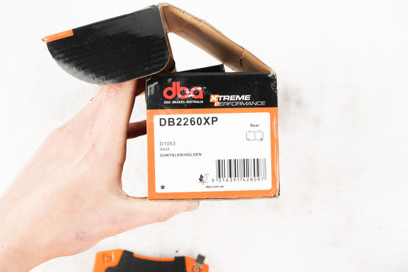 DBA Xtreme Performance Rear Brake Pads - Chevrolet Camaro / Dodge Challenger / Cadillac CTS 2000-2016, image 5
