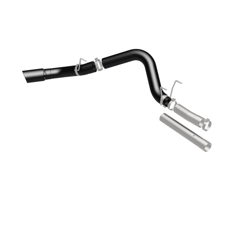 Magnaflow DPF Back Exhaust System 5in Single Exit - Black (07-10 Dodge 2500/3500) - OneFastShop