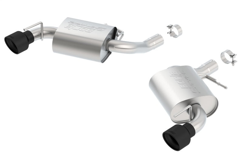 Borla Ceramic Black S-Type Exhaust for 2016-2018 Chevrolet Camaro SS RWD