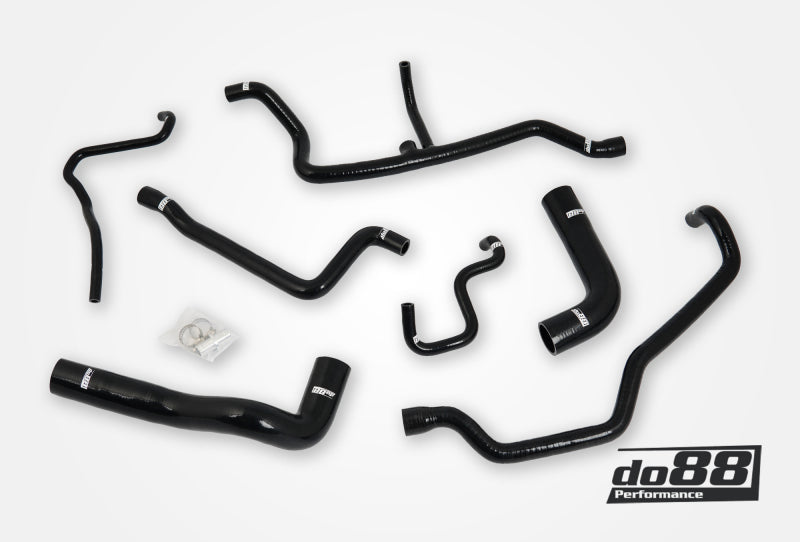 do88 Silicone Coolant Hose Kit - BMW 525i / 525ix (E34) 1991-1996 - Black