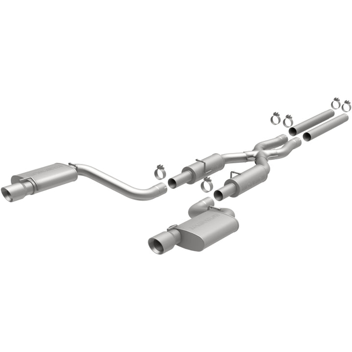 MagnaFlow Stainless Cat-Back Performance Exhaust for 11-12 Dodge Charger SRT-8 Hemi - OneFastShop