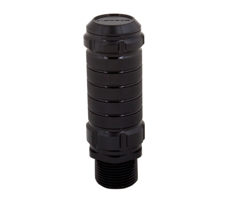 NRG Stealth Adjustable Shift Knob M10X1.25 - Black for Nissan Mazda Toyota