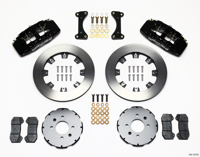 Wilwood Dynapro 6 Front Hat Kit 12.19in for 94-01 Honda/Acura w/262mm Disc - OneFastShop