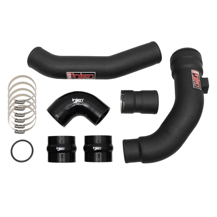 Injen Intercooler Piping Kit for 17-22 Ford F250/F350 V8 6.7L Turbo Diesel Wrinkle Black - OneFastShop