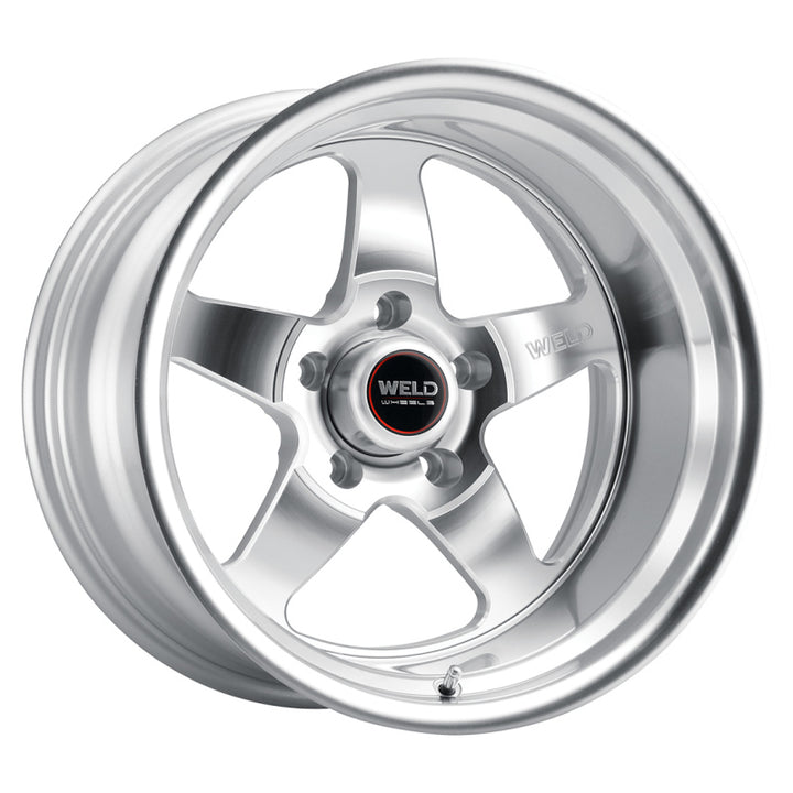 Weld S105 Ventura Wheel Rim 20x8 5x127 Bolt Pattern ET00 BS4.50 Gloss Silver Mach Dia 78.1 (78.1) - OneFastShop
