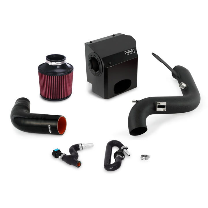 Mishimoto Performance Air Intake Kit - Wrinkle Black for 2016 Fiesta ST 1.6L Ford - OneFastShop