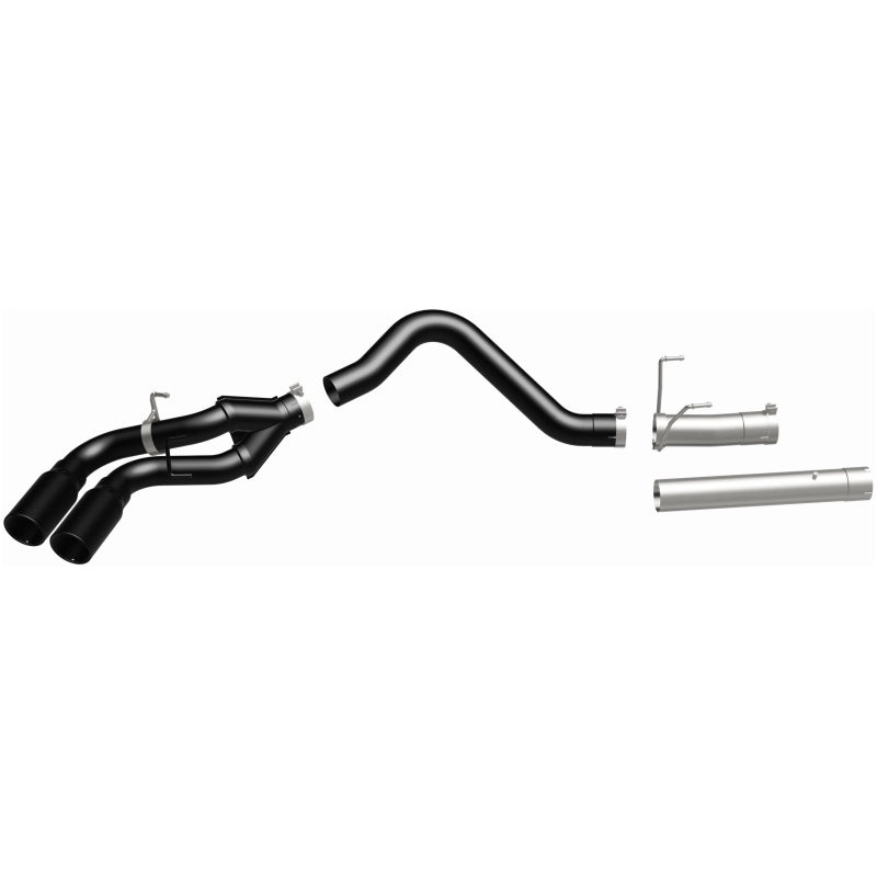 Magnaflow DPF-Back Exhaust System Black 4in Dual Exit Compatible with 07-17 Dodge Ram 2500/3500 6.7L