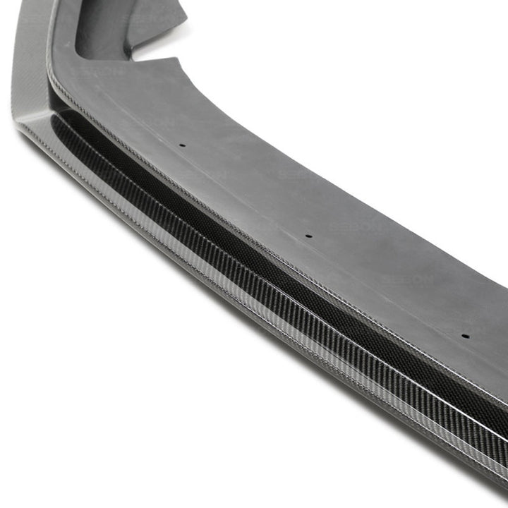 Seibon MB-Style Carbon Fiber Front Lip for 18-19 Volkswagen GTI - OneFastShop
