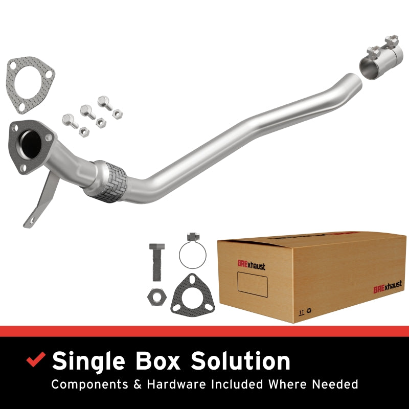 BRE Exhaust 2005–2008 Front Pipe Kit – for Audi A4 Quattro 2.0L - OneFastShop