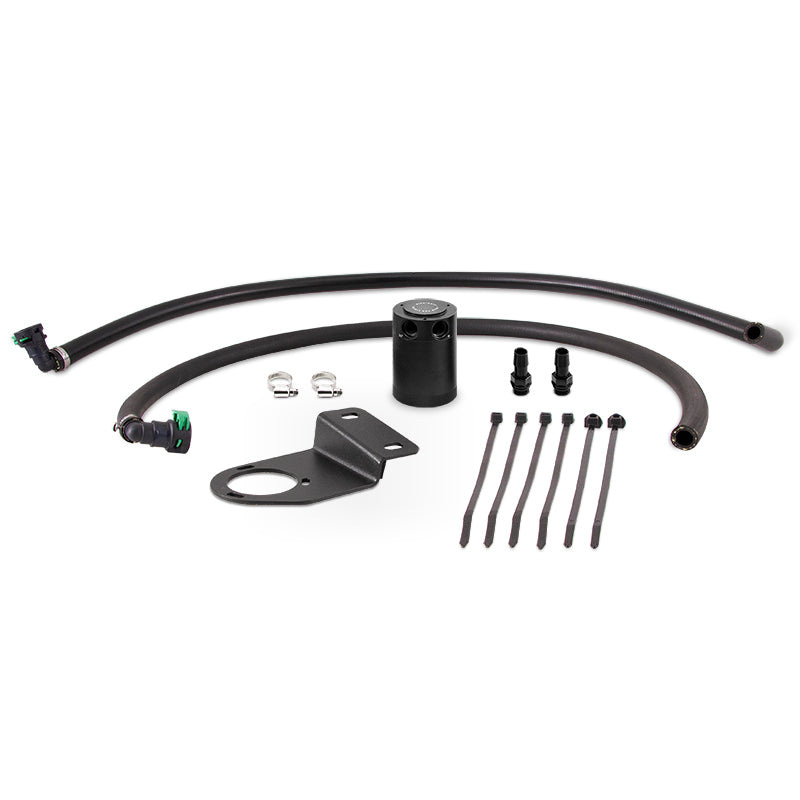 Mishimoto Baffled Oil Catch Can Kit for 19+ Ford Ranger - Black - OneFastShop