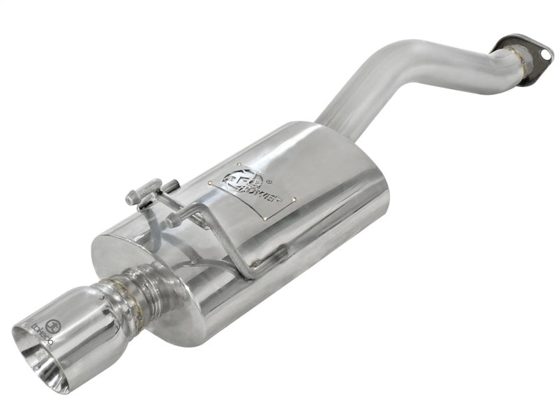 Afe Takeda Exhaust 2.5in Dia 304SS Axle-Back with Polished Tip for 06-11 Honda Civic EX Sedan L4 1.8L