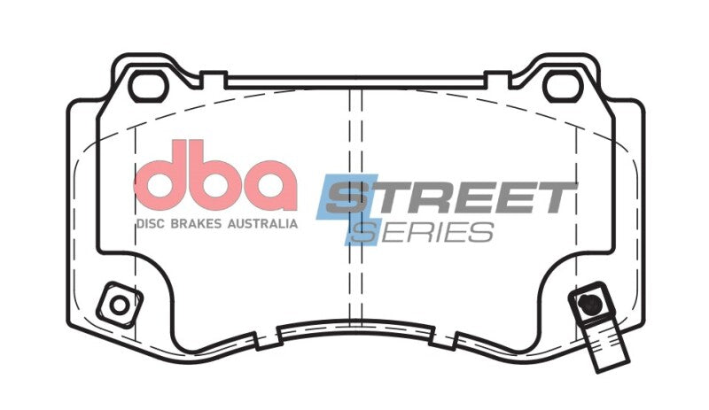 DBA 2005–2023 Front Street Series Brake Pads for Chrysler 300 C SRT8