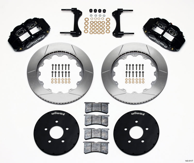 Wilwood Narrow Superlite 6R Front Hat Kit 14.00in for 1994-2004 Ford Mustang - OneFastShop