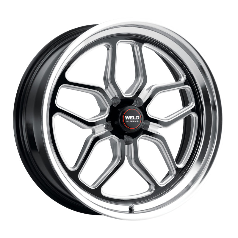 Weld S107 Laguna Wheel 22X12 5X127 ET-57 BS4.25 Gloss Black MIL Finish Center Dia 78.1 - OneFastShop