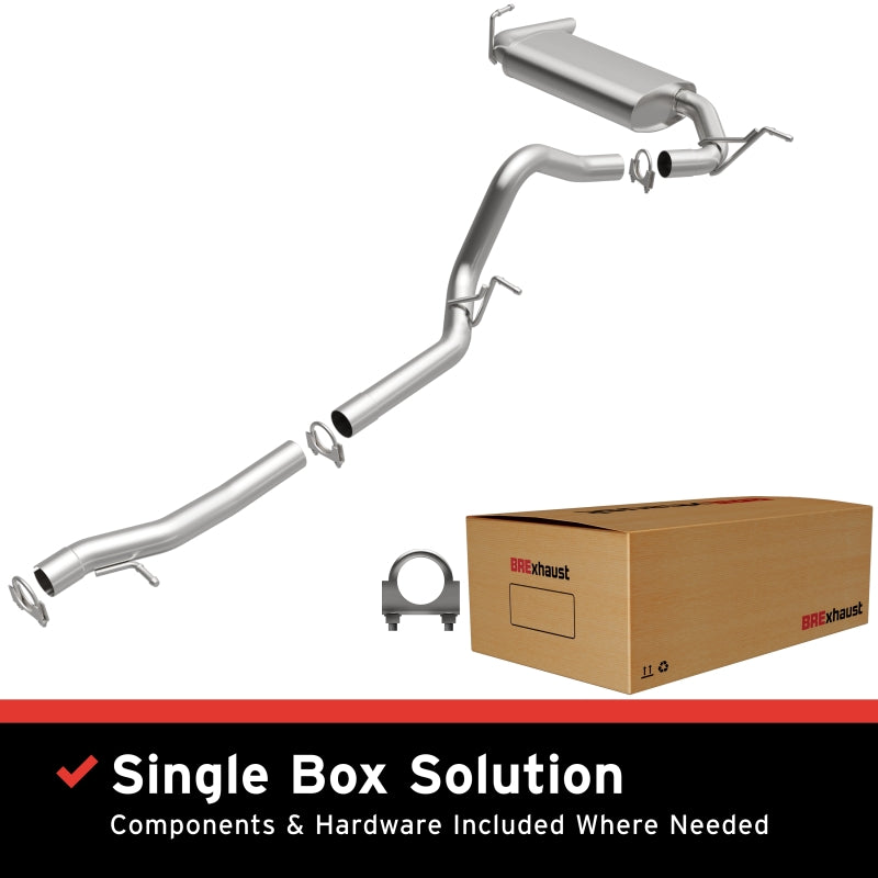 BRExhaust Exhaust Kit for 2012–2018 Jeep Wrangler 3.6L