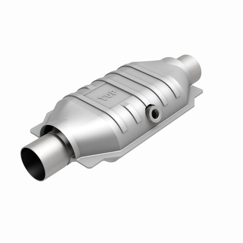 Magnaflow Universal 2.5 Midbed O2 CA OBDII Catalytic Converter for 2003-2006 Ford E-150 E-250 E-350 and More - OneFastShop