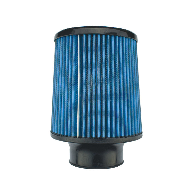 Injen SuperNano-Web Dry Air Filter - 3in Flange ID / 6in Base / 6.3in Media Height / 5.35in Top