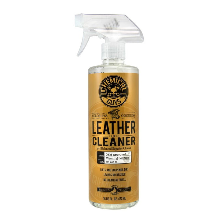 Chemical Guys Leather Cleaner Super Cleaner 16oz - Colorless & Odorless - OneFastShop
