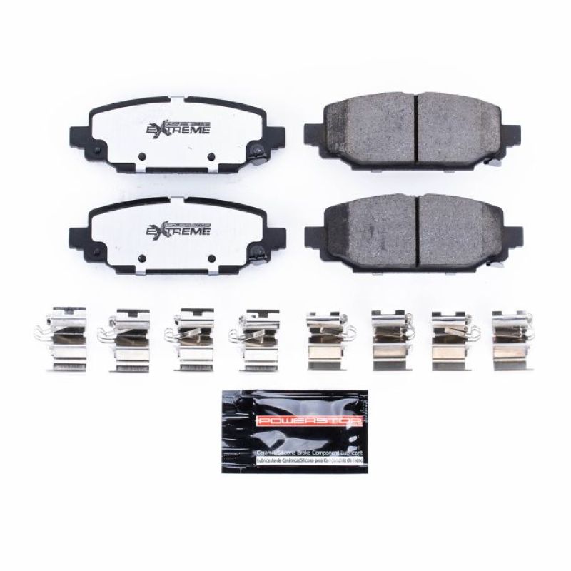 PowerStop Z36 Truck & Tow Rear Brake Pads - Jeep Wrangler JL 2018-2025