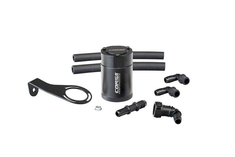 CORSA Performance Aluminum Oil Catch Can for 2021-2024 Ford Bronco 2.3L