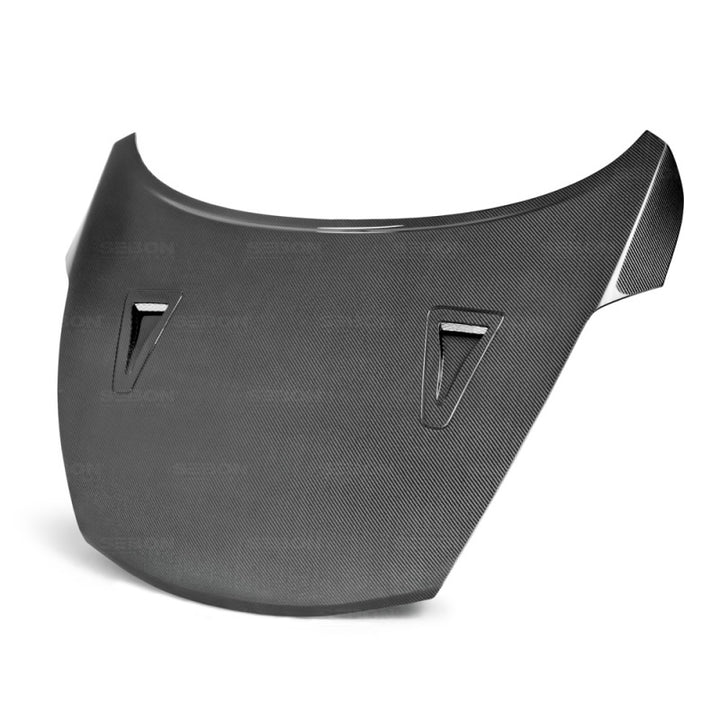 Seibon GTR Style Carbon Fiber Hood for 11-14 Nissan Juke - OneFastShop