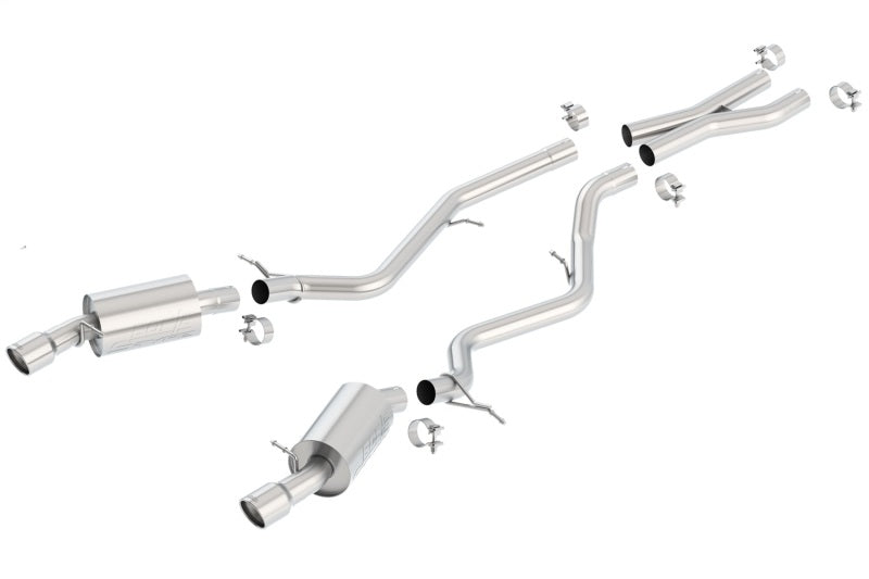 Borla Aggressive Catback Exhaust System for 07-08 BMW 335i Coupe/Sedan - OneFastShop