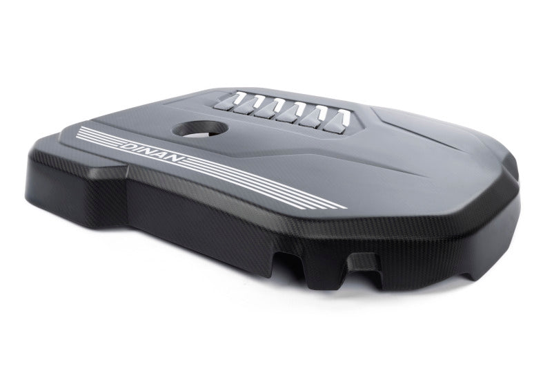 Dinan Carbon Fiber Engine Cover BMW B58D 2020-2026 - Matte Twill with Gloss Accents, image 7